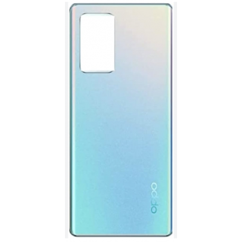 Задняя крышка (для) Oppo Reno 6 Pro 5G MediaTek, голубая, Aurora 