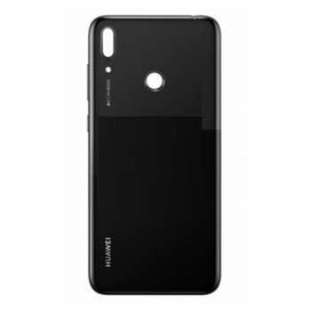Задняя крышка для Huawei Y7 2019 (DUB-LX1), черный, Midnight Black, оригинал