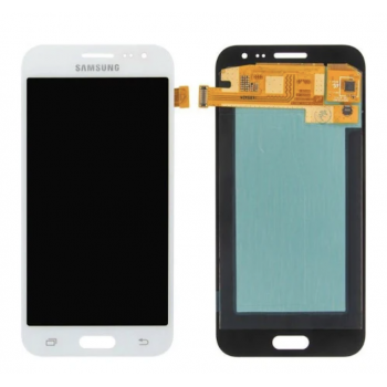 Дисплей (экран) для Samsung J200H Galaxy J2 + тачскрин, белый, копия TFT