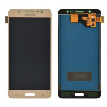 Дисплей (экран) для Samsung J510F Galaxy J5 (2016) + тачскрин, золотистый, OLED, копия хорошего качества