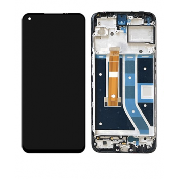 Дисплей (экран) для OnePlus Nord N100 + тачскрин, черный, p/n : BV065WBM-L03-MB00, копия хорошего качества, с передней панелью 