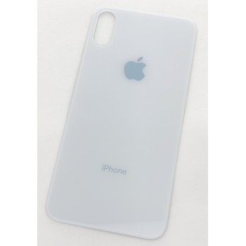 Задняя крышка для iPhone X, белая, копия высокого качества