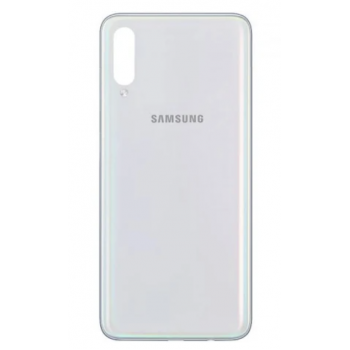 Задняя крышка для Samsung A705F Galaxy A70, белая, оригинал 
