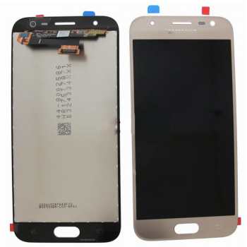 Дисплей (экран) для Samsung J330F Galaxy J3 (2017) + Тачскрин, золотистый, копия хорошего качества