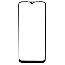 Скло корпусу для Realme C11 2021/C20/C20A/C21/Narzo 50i, чорне, з OCA-плівкою