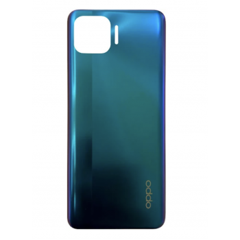 Задняя крышка для Oppo Reno 4 Lite, синяя, Magic Blue, оригинал (Китай) 