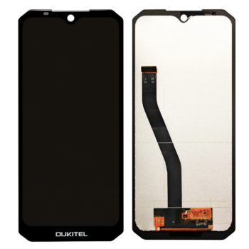 Дисплей (экран) для Oukitel WP6 + тачскрин, черный