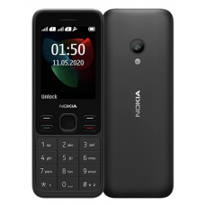 Корпус Nokia 150 2020 Dual Sim, черный, без средней части 