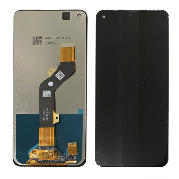 Дисплей (екран) для Tecno Spark 7 Pro KF8/Camon 17 CG6/Camon 18i, чорний