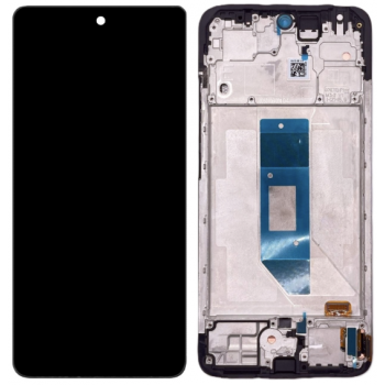 Дисплей для Xiaomi Redmi Note 14 4G European 161 mm, чорний, OLED, з рамкою