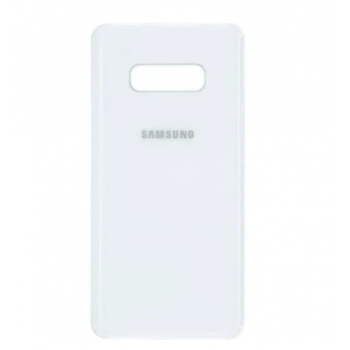 Задняя крышка для Samsung G970 Galaxy S10e, белая, оригинал 