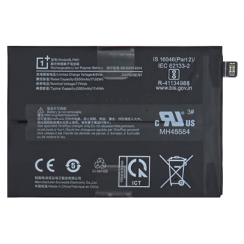 Акумуляторна батарея (АКБ) для BLP861, OnePlus 9RT 5G /Nord 2 5G /Nord 2T, 4500mAh, оригінал PRC