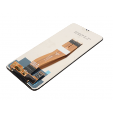 Дисплей (екран) для Samsung A025F Galaxy A02s/A037F/M025F + тачскрин, черный, 160.5 x 72 mm, желтый шлейф,  хорошего качества 