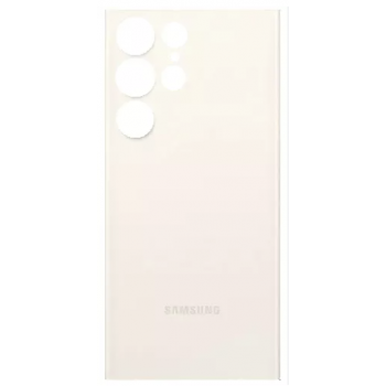 Задня кришка Samsung S918 Galaxy S23 Ultra, біла, Cream, оригінал PRC