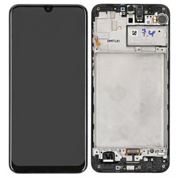 Дисплей (экран) для Samsung M215F Galaxy M21/M307F + тачскрин, черный, TFT, (In-Cell) с передней панелью 