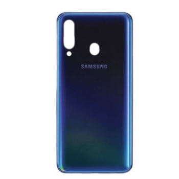 Задняя крышка для Samsung A606F Galaxy A60 2019, черная, Daybreak Black, оригинал 
