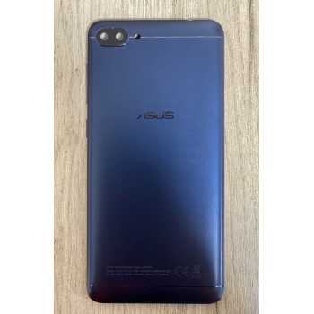 Задняя крышка для Asus ZenFone 4 Max (ZC520KL), синяя, оригинал  