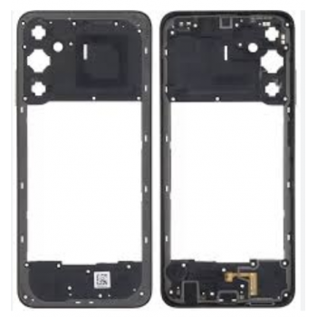 Рамка корпусу для Samsung A057 Galaxy A05s чорна
