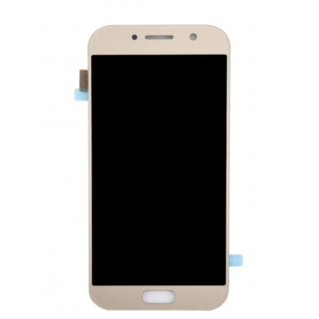 Дисплей (экран) для Samsung A520F Galaxy A5 (2017) + тачскрин, золотистый, Gold Sand,  TFT, копия