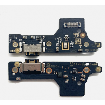 Шлейф для Xiaomi Redmi 12 5G, с разъемом зарядки, с микрофоном, плата зарядки, оригинал (Китай) 