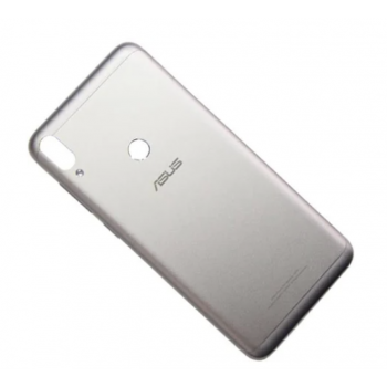 Задняя крышка для Asus ZenFone Max Pro (M1) ZB601KL/ZB602KL, серебристая, оригинал