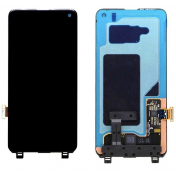 Дисплей (экран) для Samsung G970 Galaxy S10e/G770F Galaxy S10 Lite + тачскрин, черный, оригинал, переклеено