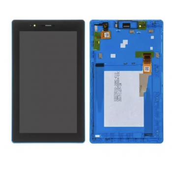 Дисплей для Lenovo Tab 3 TB3-710F Essential, синій, із сенсорним екраном, з рамкою