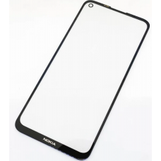 Стекло дисплея Nokia 3.4 TA-1283/ 5.4 TA-1234, черное, с OCA-пленкой