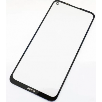 Стекло дисплея Nokia 3.4 TA-1283/ 5.4 TA-1234, черное, с OCA-пленкой