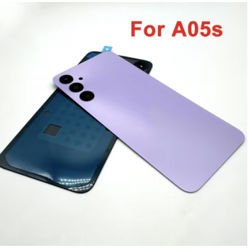 Задня кришка для Samsung A057 Galaxy A05s фіолетова, Violet, оригінал PRC + скло камери