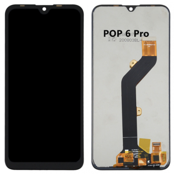Дисплей (экран) для Tecno Pop 6 Pro BE8/Infinix Hot 12 Pro + тачскрин, черный 