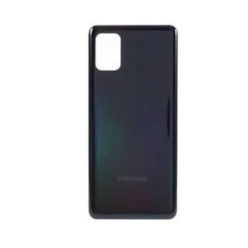 Задняя крышка для Samsung A315F Galaxy A31, черная, оригинал 