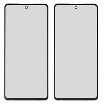 Скло корпусу для Honor X8a/X8, чорне, з OCA-плівкою