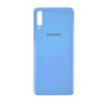 Задняя крышка для Samsung A705F Galaxy A70, голубая, оригинал 