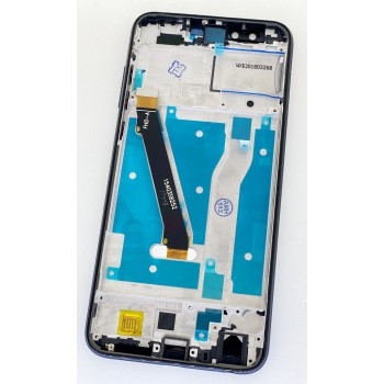 Дисплей (экран) для Huawei Honor 9 Lite Dual Sim (LLD-L31) + тачскрин, черный, с передней панелью