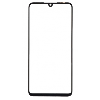 Стекло дисплея для Huawei P30 Lite/Nova 4e, черное, с OCA-пленкой