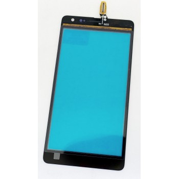 Тачскрин (сенсор) для Microsoft 535 Lumia Dual Sim (RM-1090) (CT2S1973FPC-A1-E), черный, оригинал