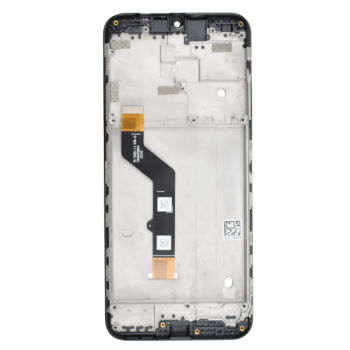 Дисплей (экран) для Motorola XT2083 Moto G9 Play + touchscreen, черный, оригинал (Китай), с передней панелью 