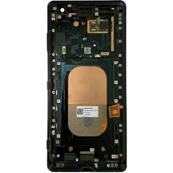 Дисплей (экран) для Sony H8416 Xperia XZ3/H9436/H9493 + тачскрин, черный, OLED, оригинал (Китай) с передней панелью зеленого цвета, Forest Green