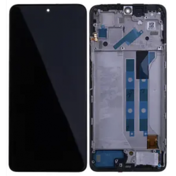 Дисплей (екран) для Samsung G975 Galaxy S10+ чорний, TFT, з рамкою блакитного кольору, Prism Blue