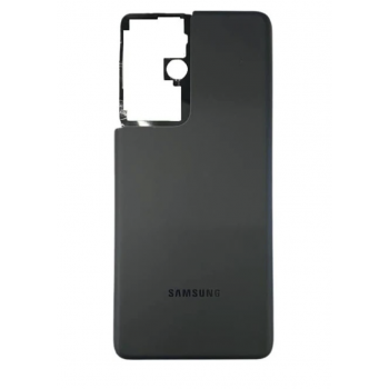 Задняя крышка Samsung G998B Galaxy S21 Ultra 5G, черная, Phantom Black, оригинал (Китай)