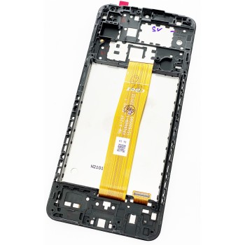 Дисплей (экран) для Samsung A125F Galaxy A12, в рамке