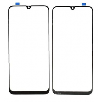 Стекло дисплея для Samsung A307F Galaxy A30s 2019, черное, с OCA-пленкой