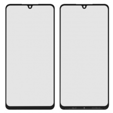 Скло корпусу для Samsung A336 Galaxy A33 5G, чорне, з OCA-плівкою, оригінал PRC з олеофобним покриттям