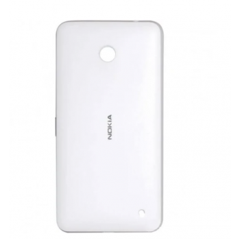 Задняя крышка для Nokia 630 Lumia Dual Sim, белая, оригинал