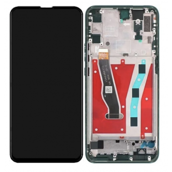 Дисплей (экран) для Huawei P Smart Z STK-LX1, Y9 Prime 2019 + тачскрин, черный с зеленой передней панелью