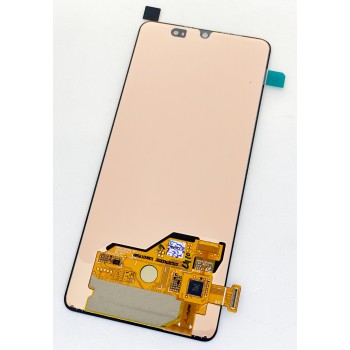 Дисплей (экран) для Samsung A415F Galaxy A41 + тачскрин, черный, оригинал, переклеено стекло 