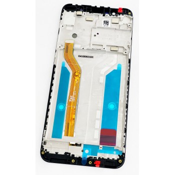 Дисплей (экран) для Asus ZenFone Max Pro (M1) ZB601KL/ZB602KL + тачскрин, черный, с передней панелью 