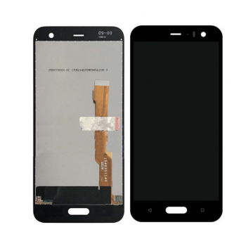 Дисплей (экран) для HTC U11 Life + тачскрин, черный, Brilliant Black