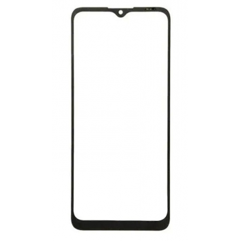 Скло корпусу для ZTE Blade A72 4G/Blade V40 Vita, чорне, з OCA-плівкою